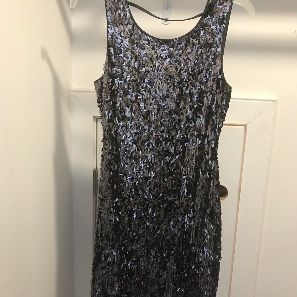 Charcoal Gray minidress